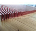 Flat Top Heat Transfer Fins height 20mm